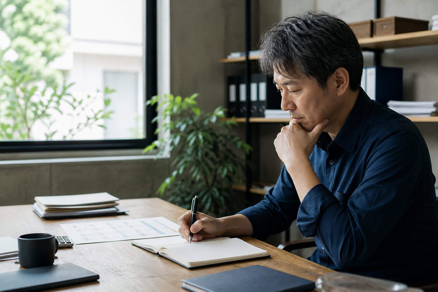 記事イメージ：夏の閑散期こそ、経営を考える時間に